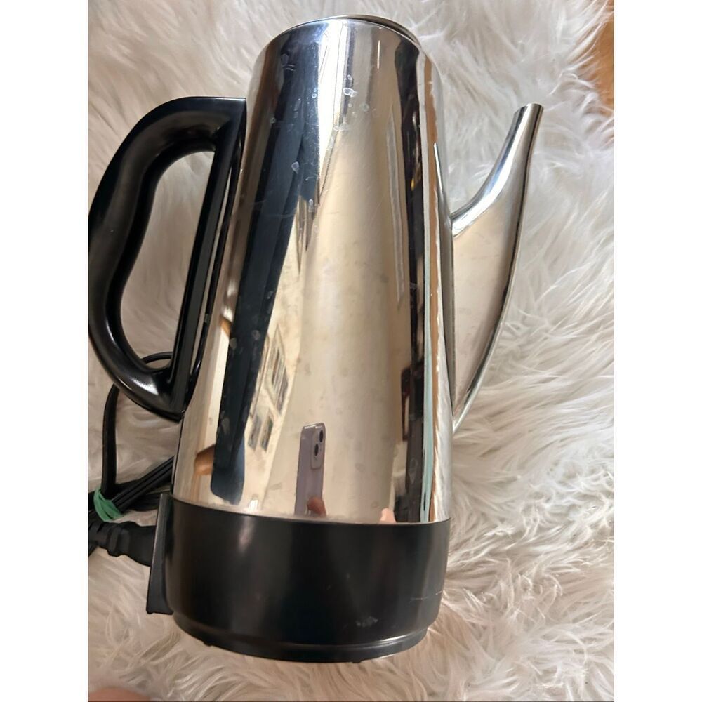 Hamilton Beach 12 Cup Stainless Perculator TypeWorking coffee to tea maker - Picture 4 of 5